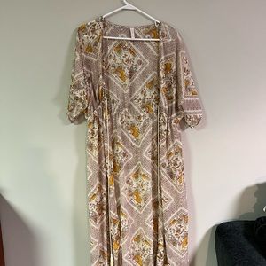 Pattern Long Kimono